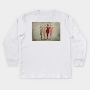 Marilyn Monroe - American Icon Kids Long Sleeve T-Shirt